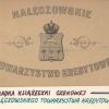 Okładka książeczki czekowej Nałęczowskiego Towarzystwa Kredytowego